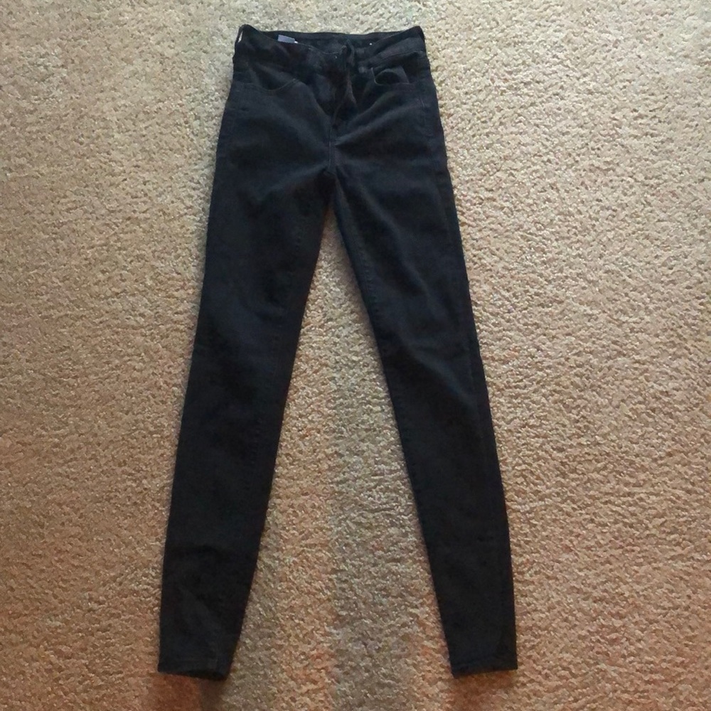Black American eagle jeans